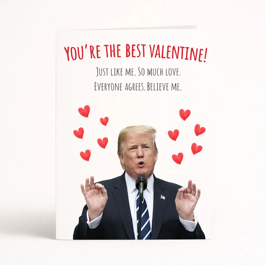 Trump Valentines Day Card (Limited Time ONLY)