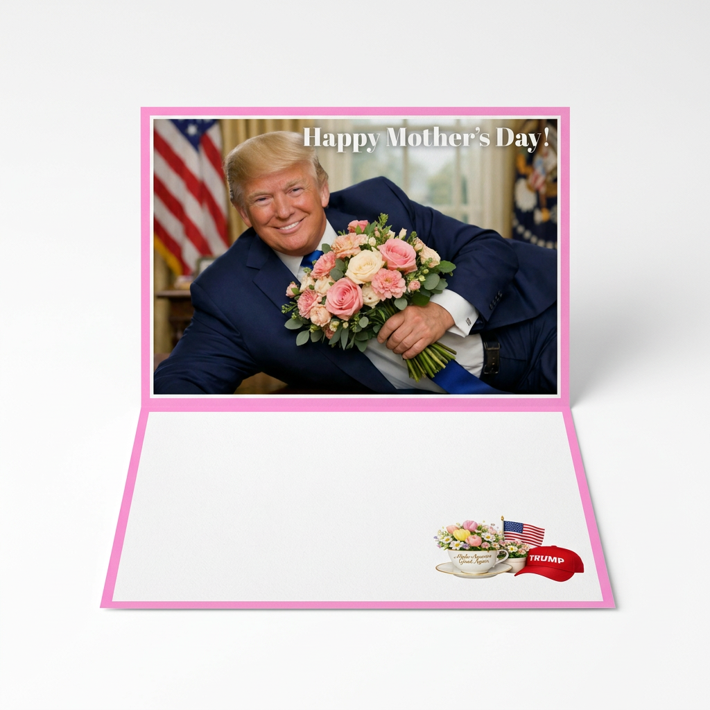 Talking Trump Mothers Day Card