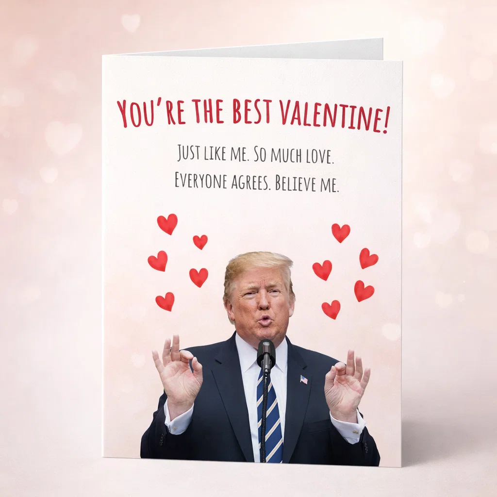 Trump Valentines Day Card (Limited Time ONLY)