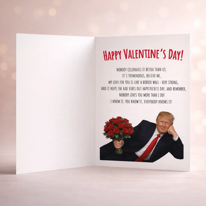 Trump Valentines Day Card (Limited Time ONLY)