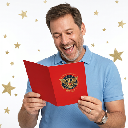 Trump Talking Father's Day Card